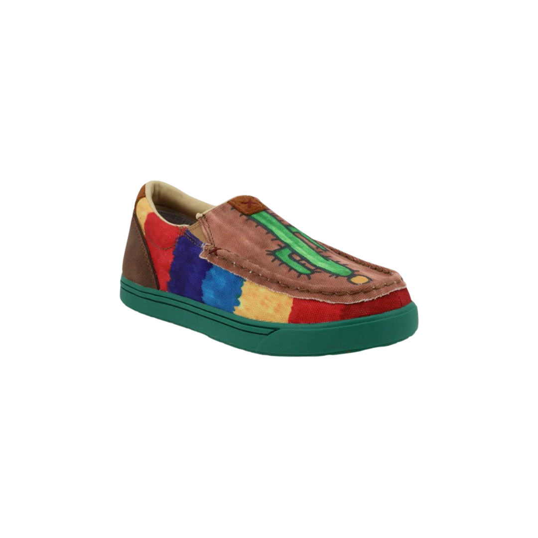 Twisted X Youth Unisex Slip On Kicks Moc Multicolor Shoes