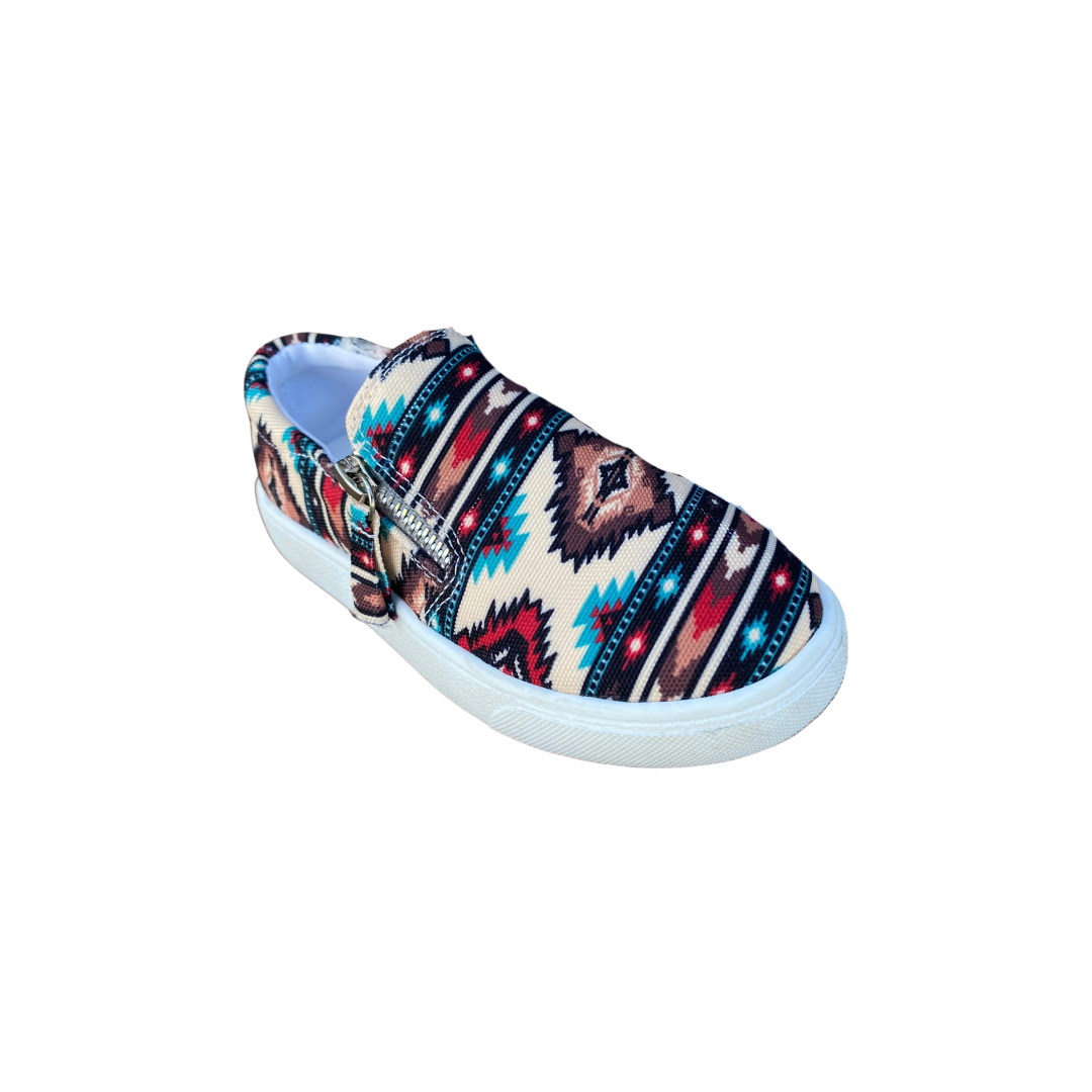 Shea Baby Infant Girl's Aztec Western Multicolor Shoes