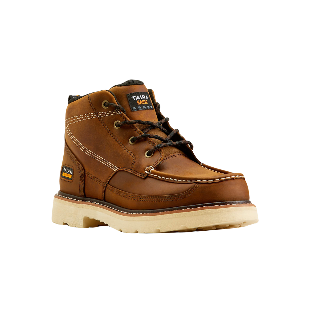 Ariat Men's Rebar Lift Chukka Work Distressed Brown Boots