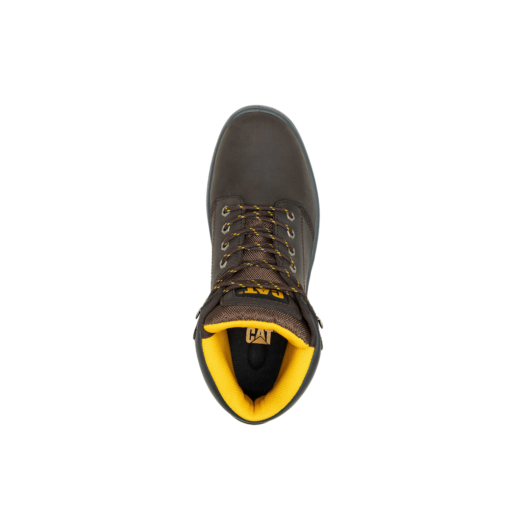 Caterpillar Men's Striver Steel Toe Brown Work Boots