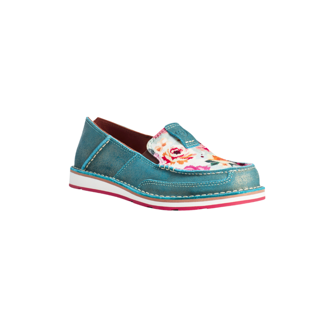 Ariat Women's Cruiser Print Pool Blue Shoes