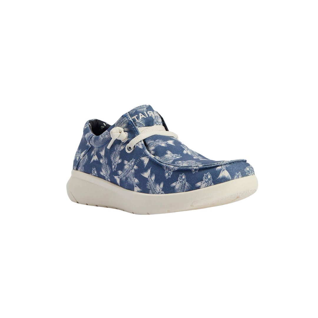 Ariat Men's Hilo Stretch Casual Bonefish Blue Shoes