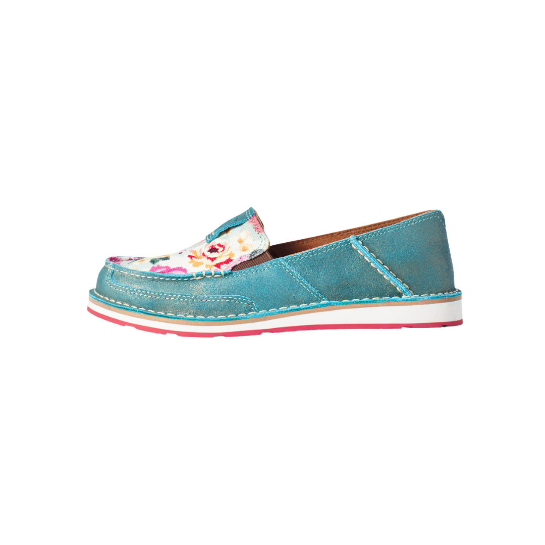 Ariat Women's Cruiser Print Pool Blue Shoes