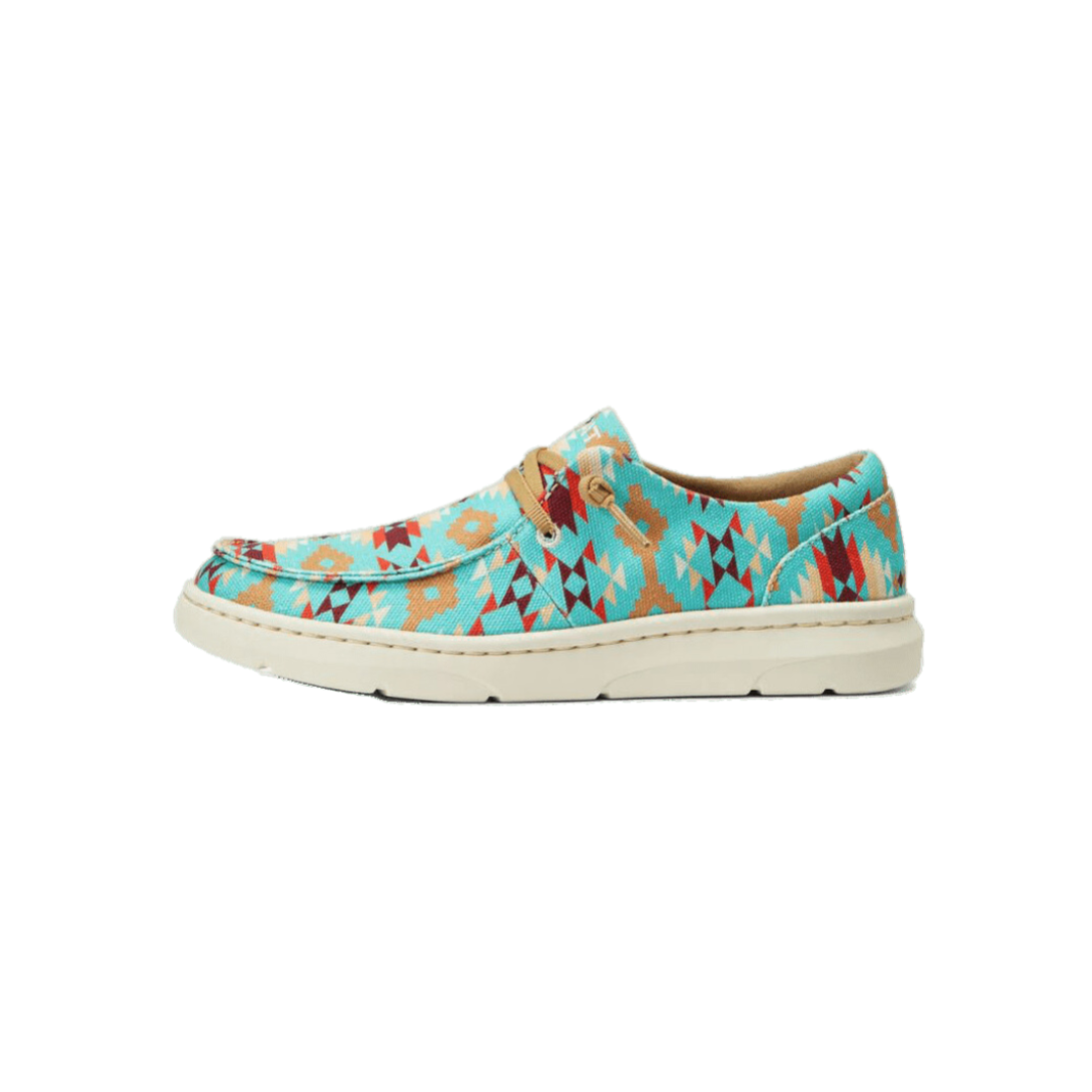Ariat Women's Hilo Saddle Blanket Turquoise Shoe