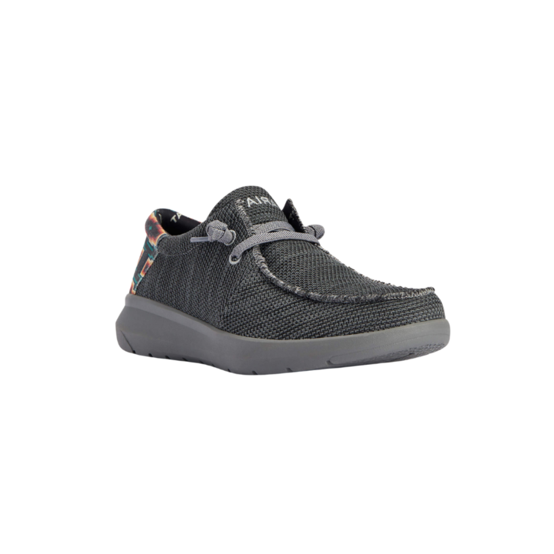 Ariat Men's Hilo Stretch Lace Heather Charcoal Shoes