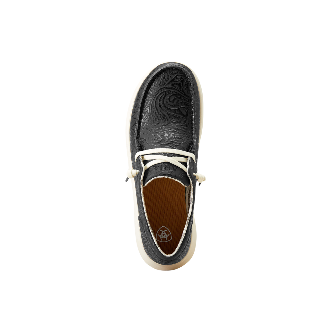 Ariat Women's Hilo Floral Casual Black Shoes