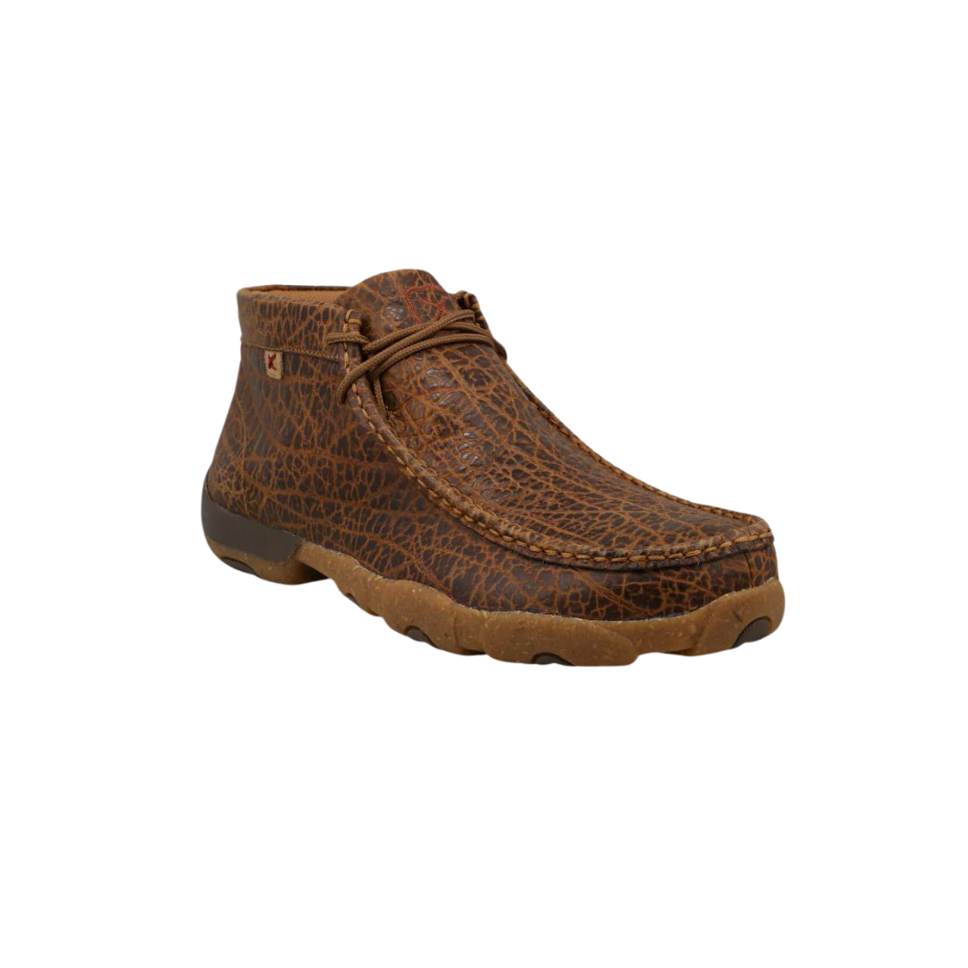 Twisted X Men's Chukka Driving Moc Brown Shoes