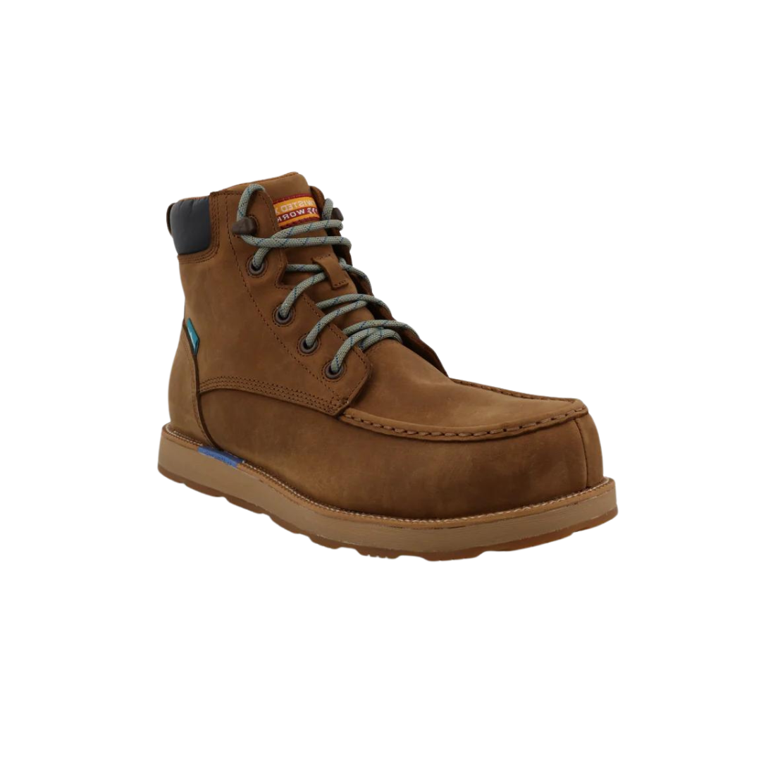 Twisted X Men's Cellstretch Wedge Sole Brown Boot