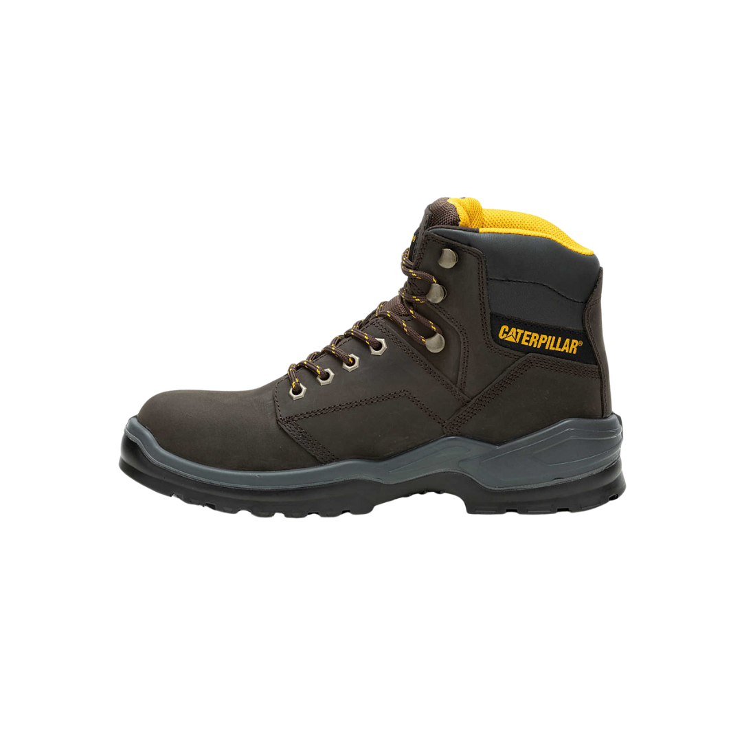 Caterpillar Men's Striver Steel Toe Brown Work Boots