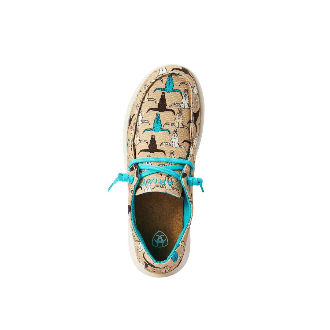 Ariat Women's Hilo Steerhead Print Multicolor Shoes