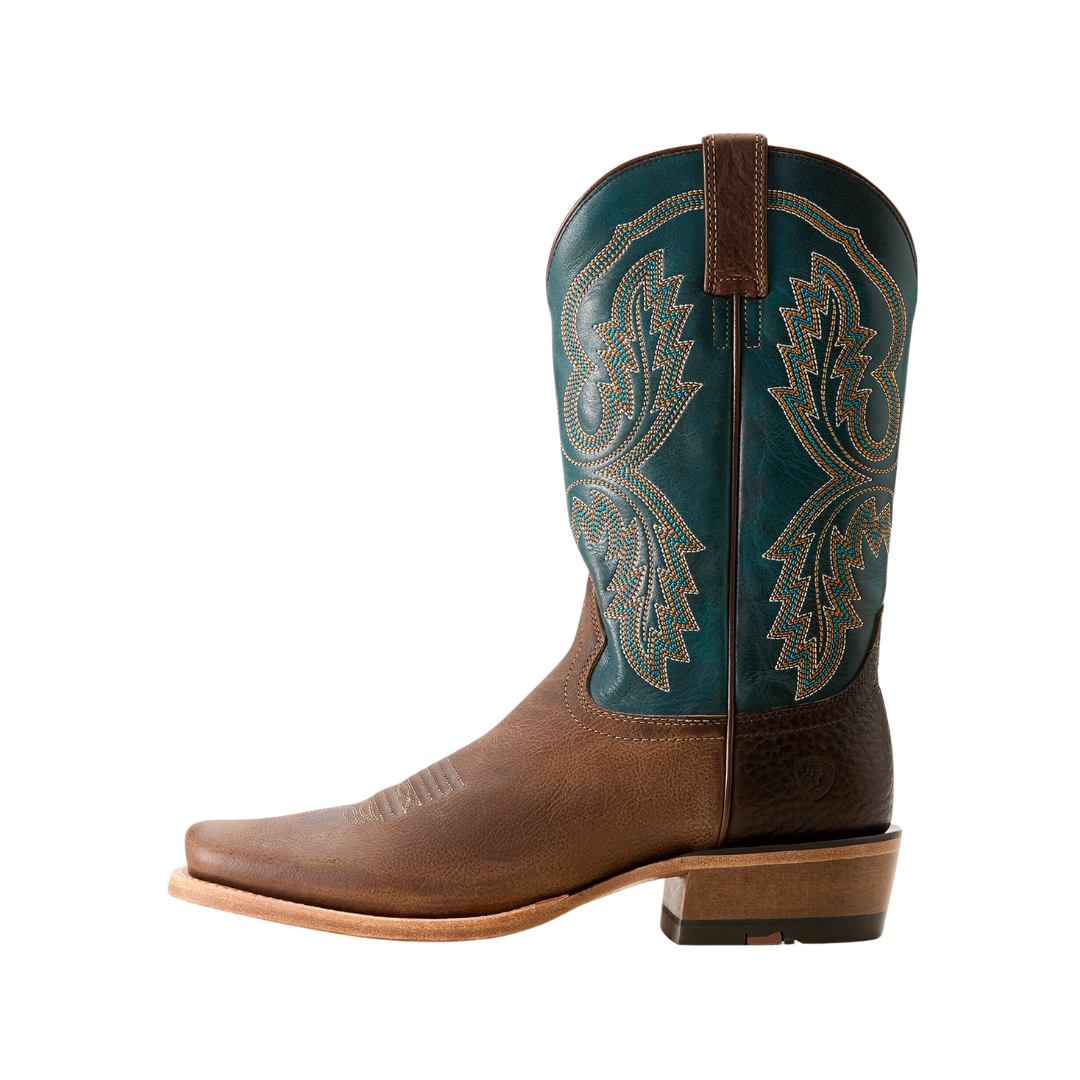 Ariat Men's Futurity Cashout Cowboy Pursuit Of Teal Boots