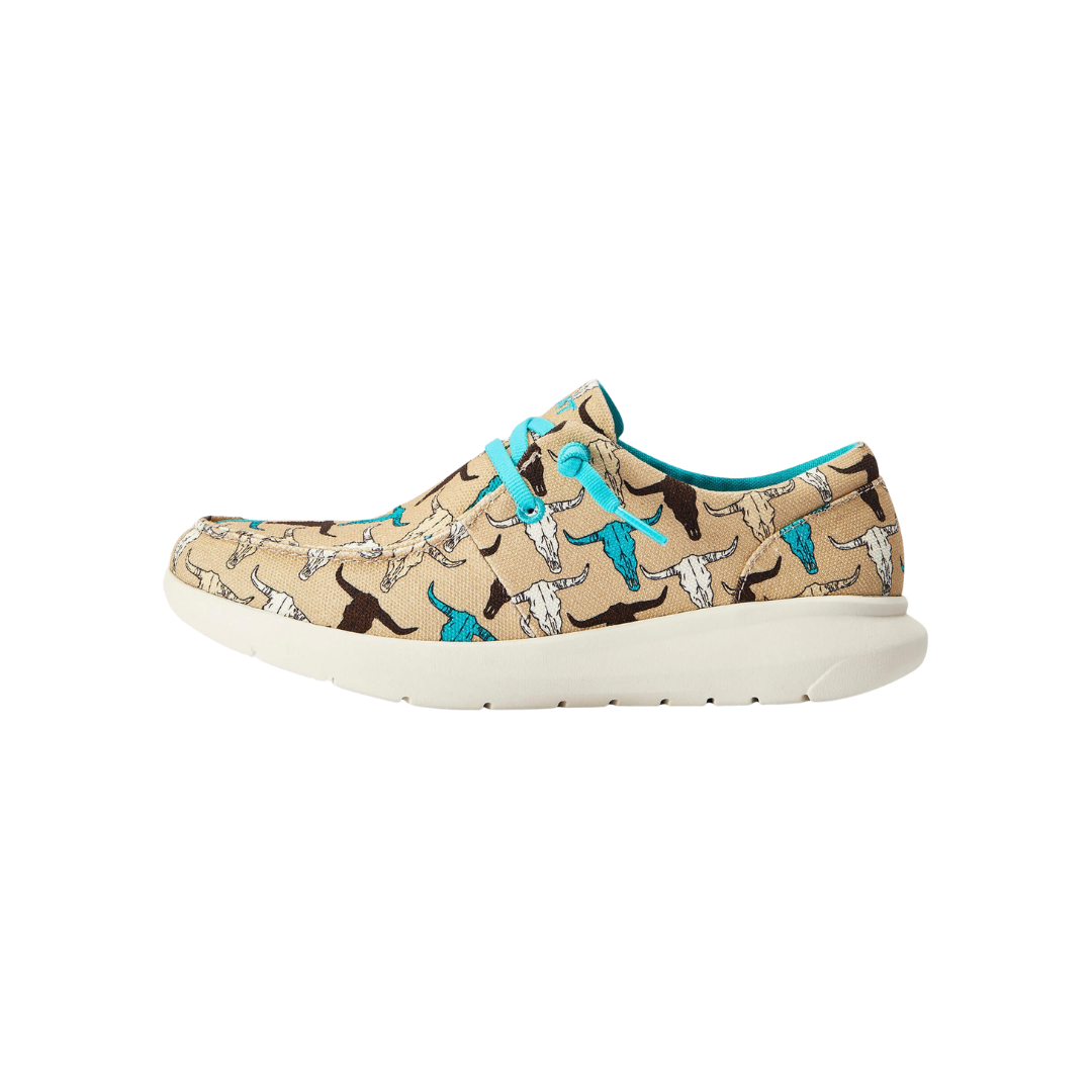 Ariat Women's Hilo Steerhead Print Multicolor Shoes