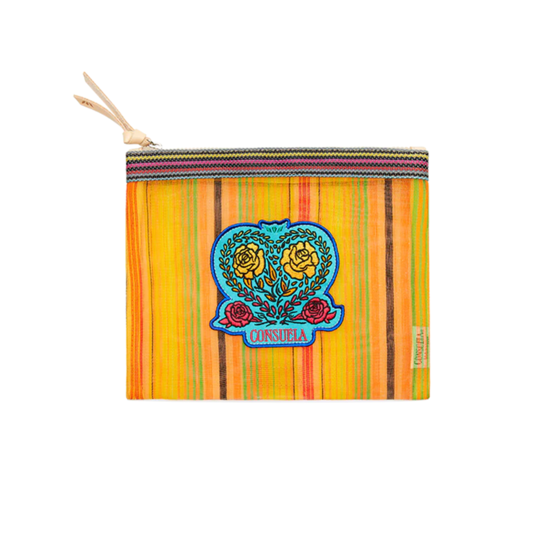 Consuela Women's Elena Patch Slim Zip Pouch