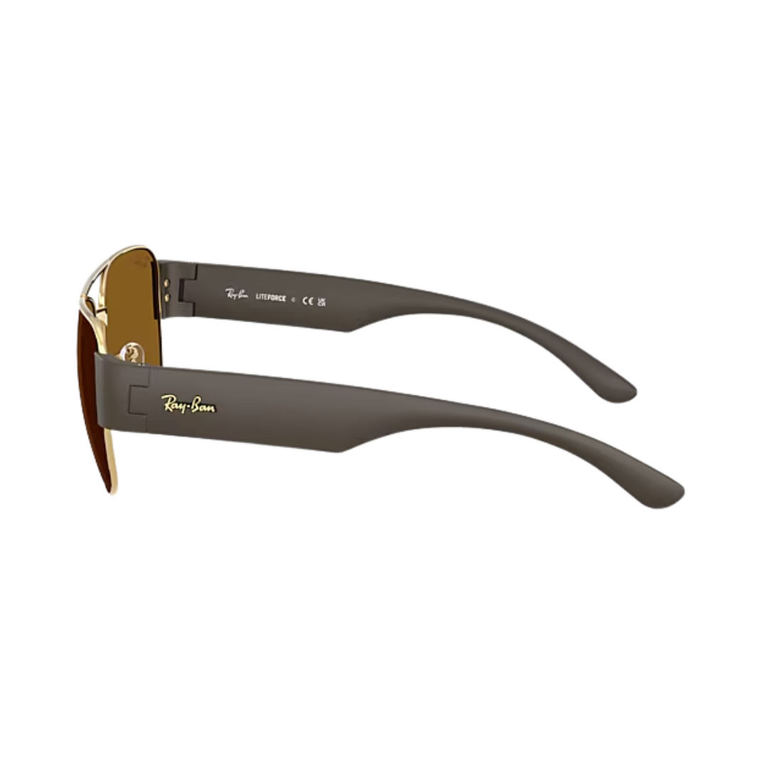Ray-Ban Unisex Arista Metal Brown Sunglasses