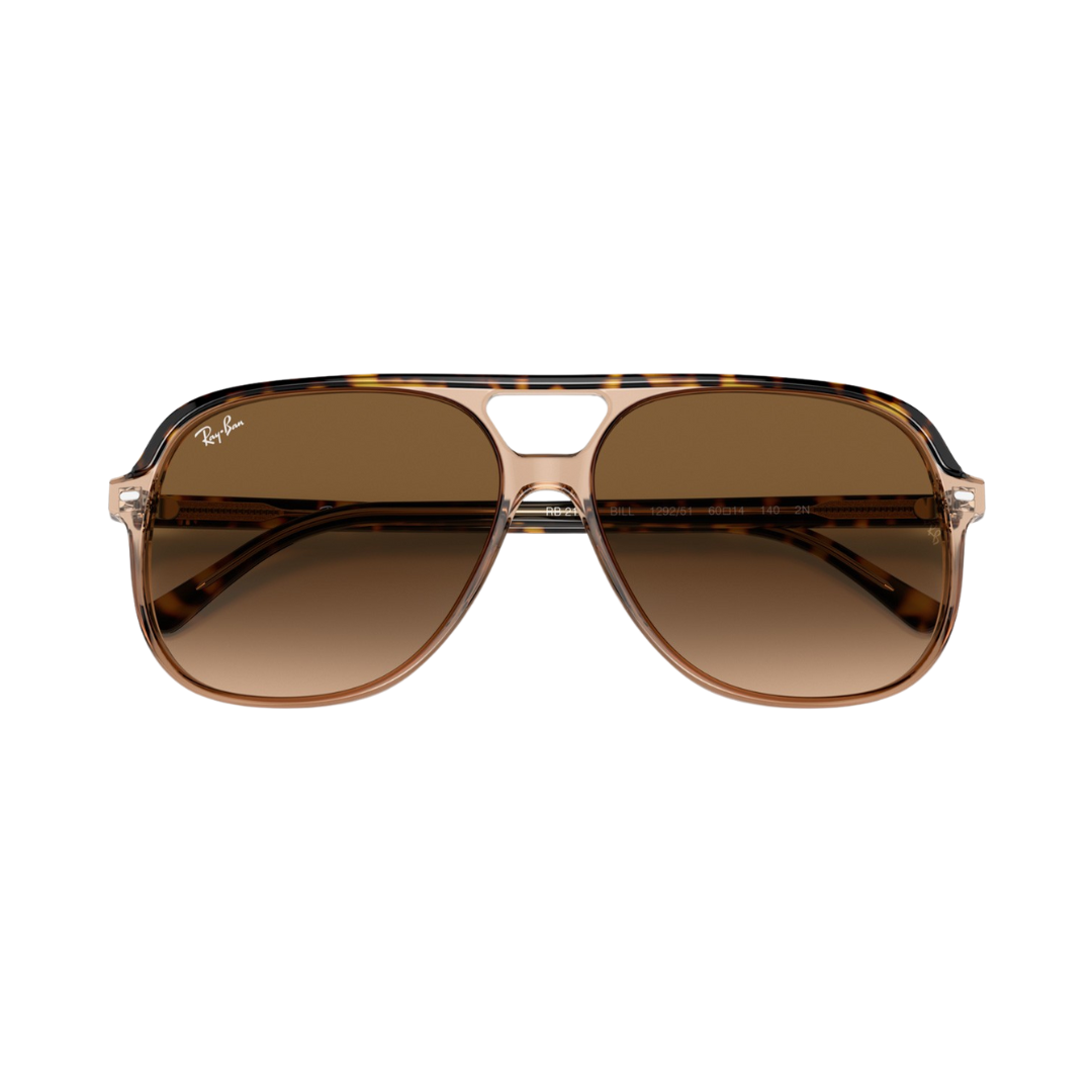 Ray-Ban Unisex Bill Havana Transparent Brown Sunglasses