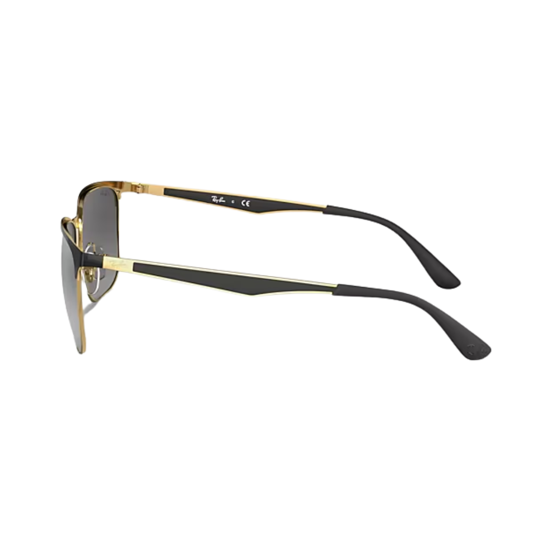 Ray-Ban Unisex Black On Arista Mirror Sunglasses