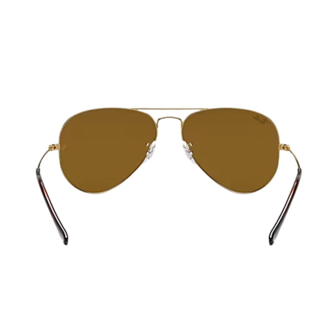 Ray-Ban Unisex Aviator Large Metal Arista Brown Sunglasses