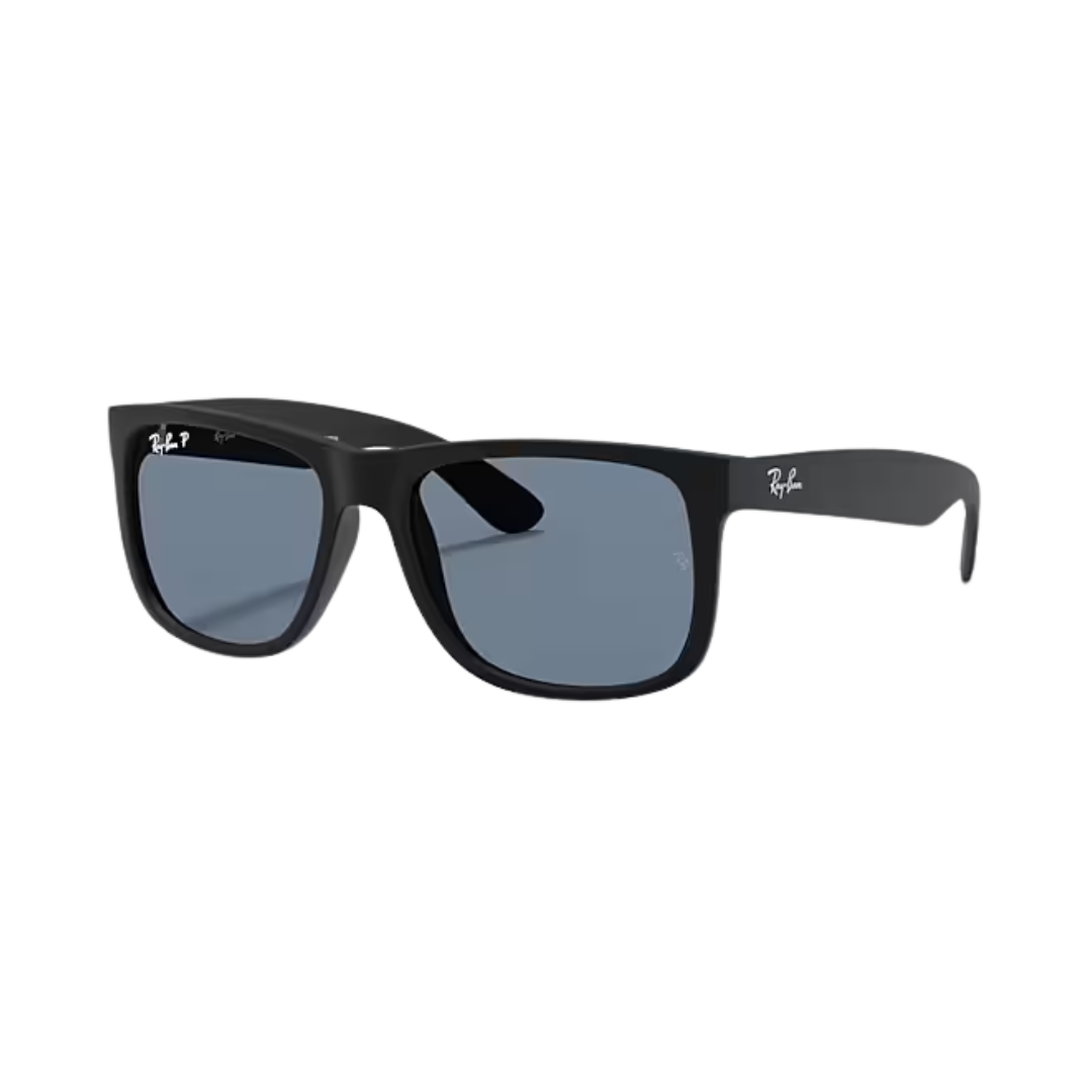Ray-Ban Unisex Justin Rubber Black Sunglasses