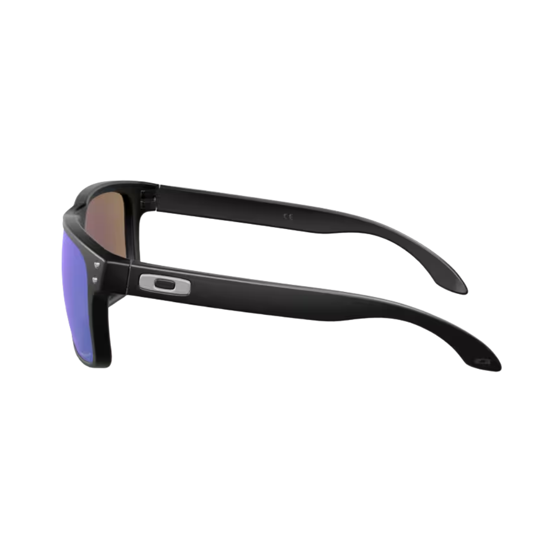 Oakley Unisex Holbrook Prizm Sapphire Polarized Matte Black Sunglasses