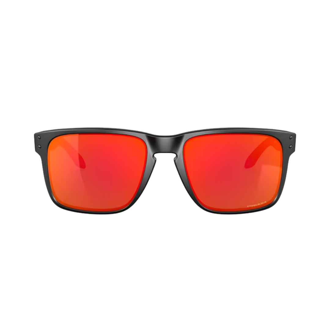 Oakley Unisex Holbrook XL Prizm Ruby Matte Black Sunglasses