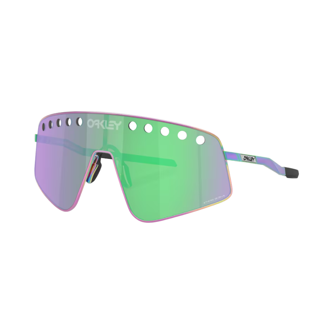 Oakley Unisex Sutro TI Sweep Polished Oil Slick Sunglasses