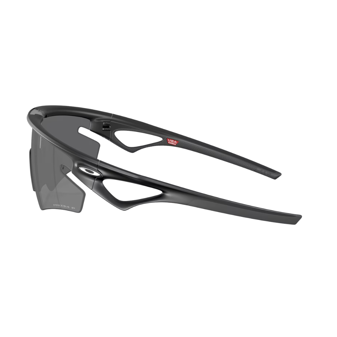 Oakley Unisex Sphaera Slash M Polarized Black Sunglasses