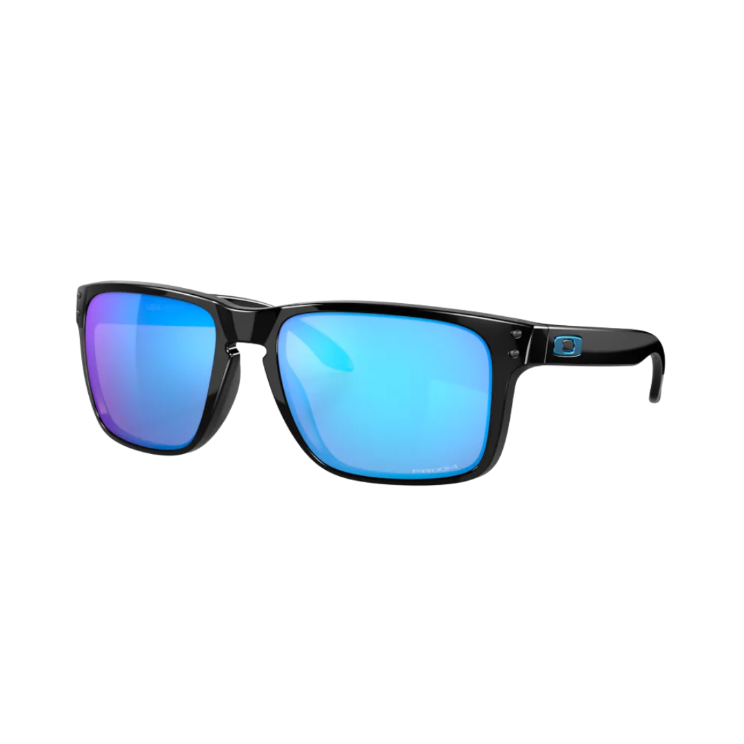 Oakley Unisex Holbrook Prizm Sapphire Polished Black XL Sunglasses