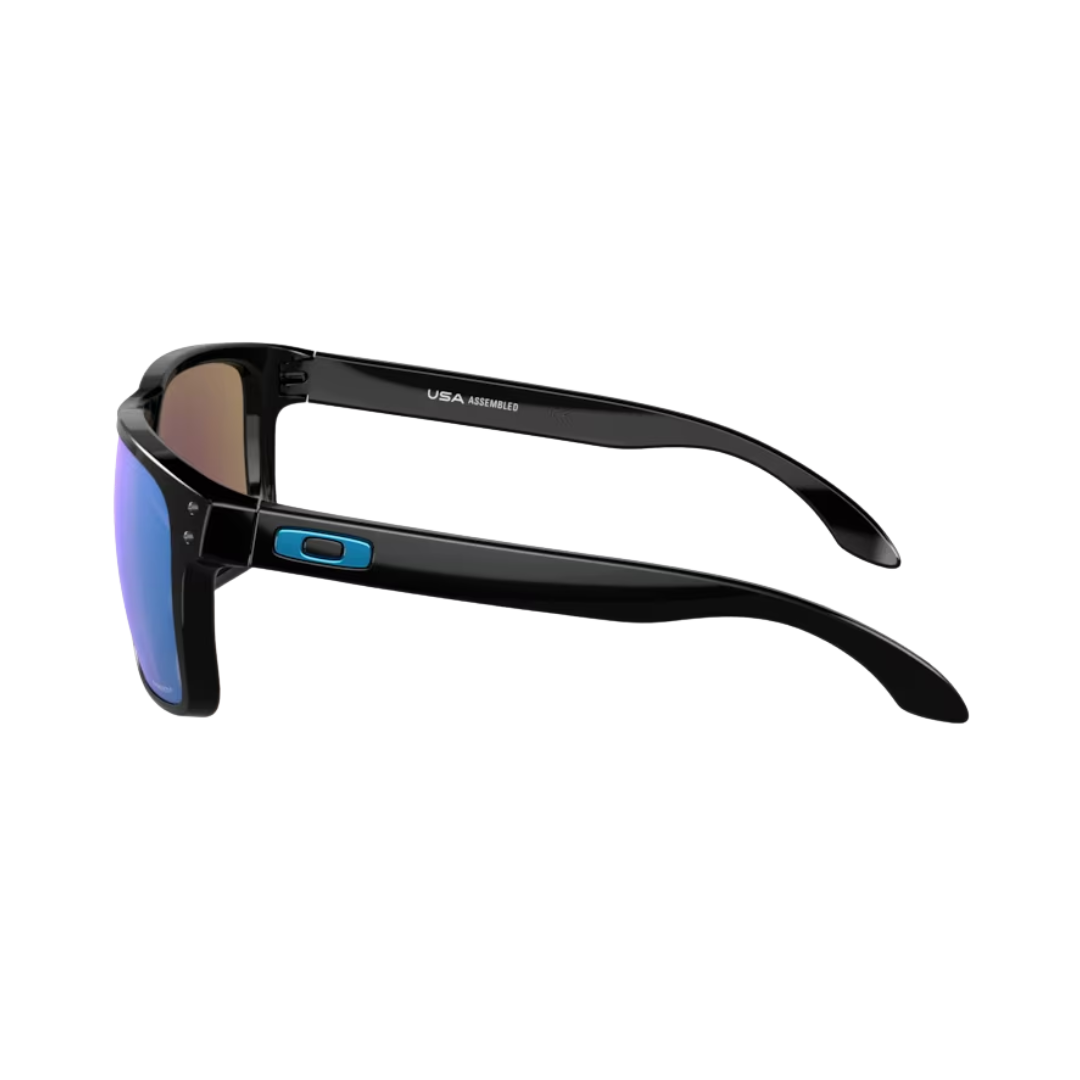 Oakley Unisex Holbrook Prizm Sapphire Polished Black XL Sunglasses