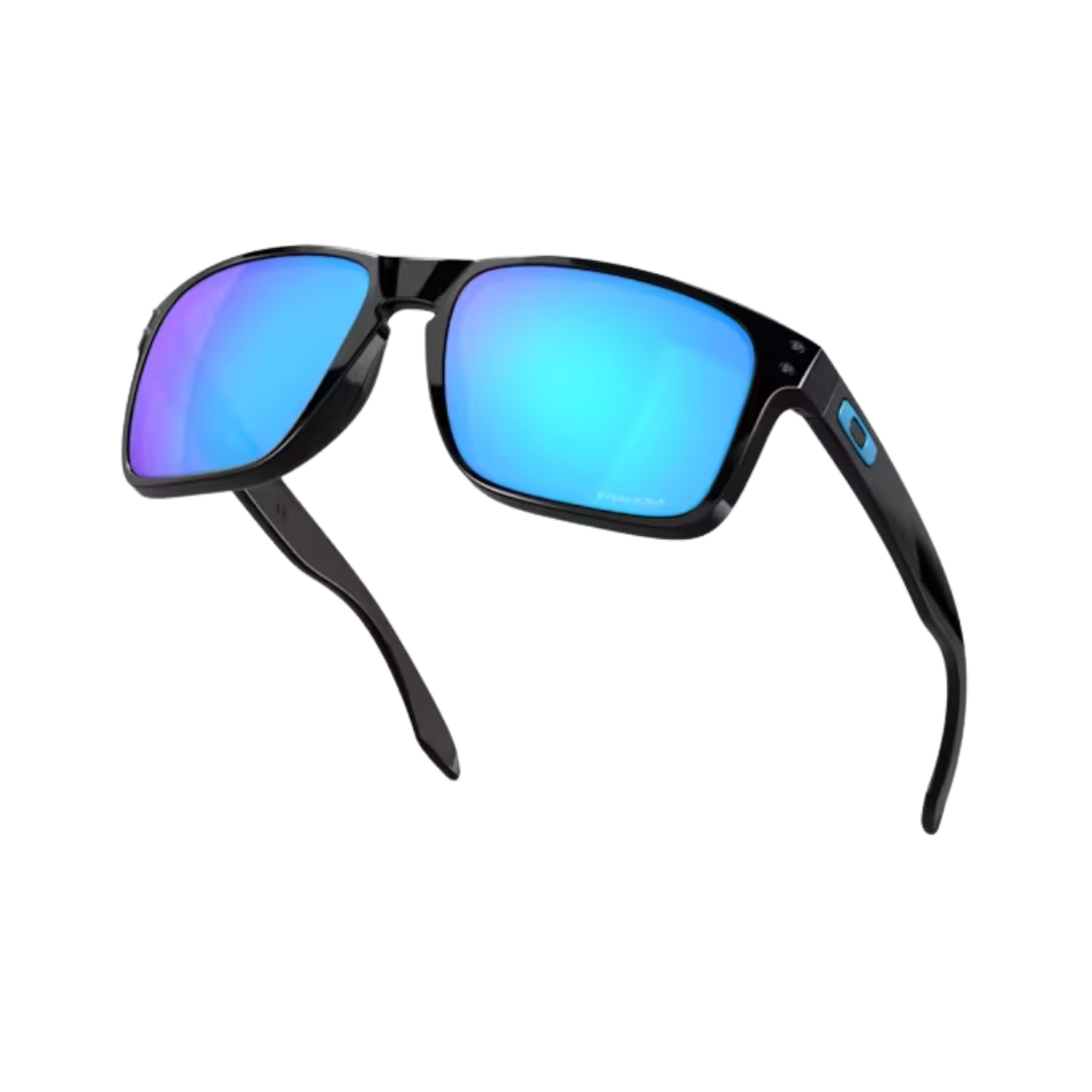 Oakley Unisex Holbrook Prizm Sapphire Polished Black XL Sunglasses