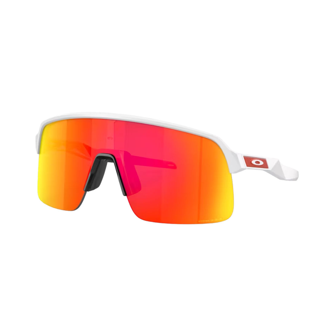 Oakley Unisex Sutro Lite Matte White Prizm Ruby Sunglasses