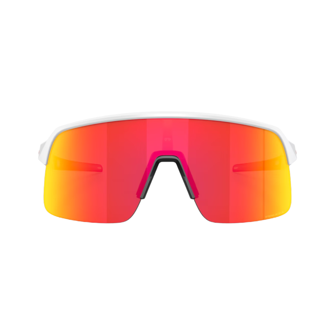 Oakley Unisex Sutro Lite Matte White Prizm Ruby Sunglasses