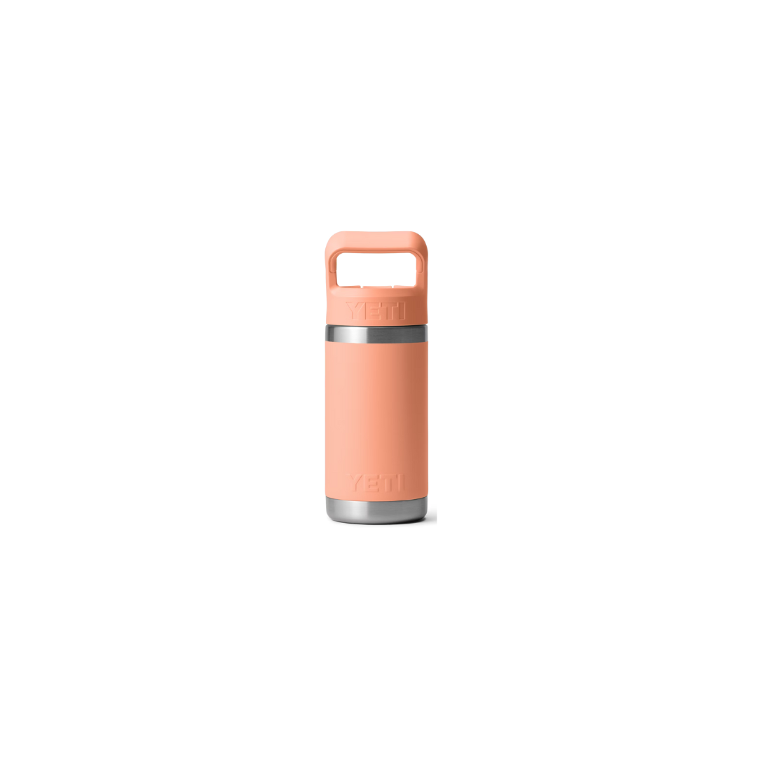 Yeti Kid's Rambler 12 Oz Straw Cap Lowcountry Peach Water Bottle