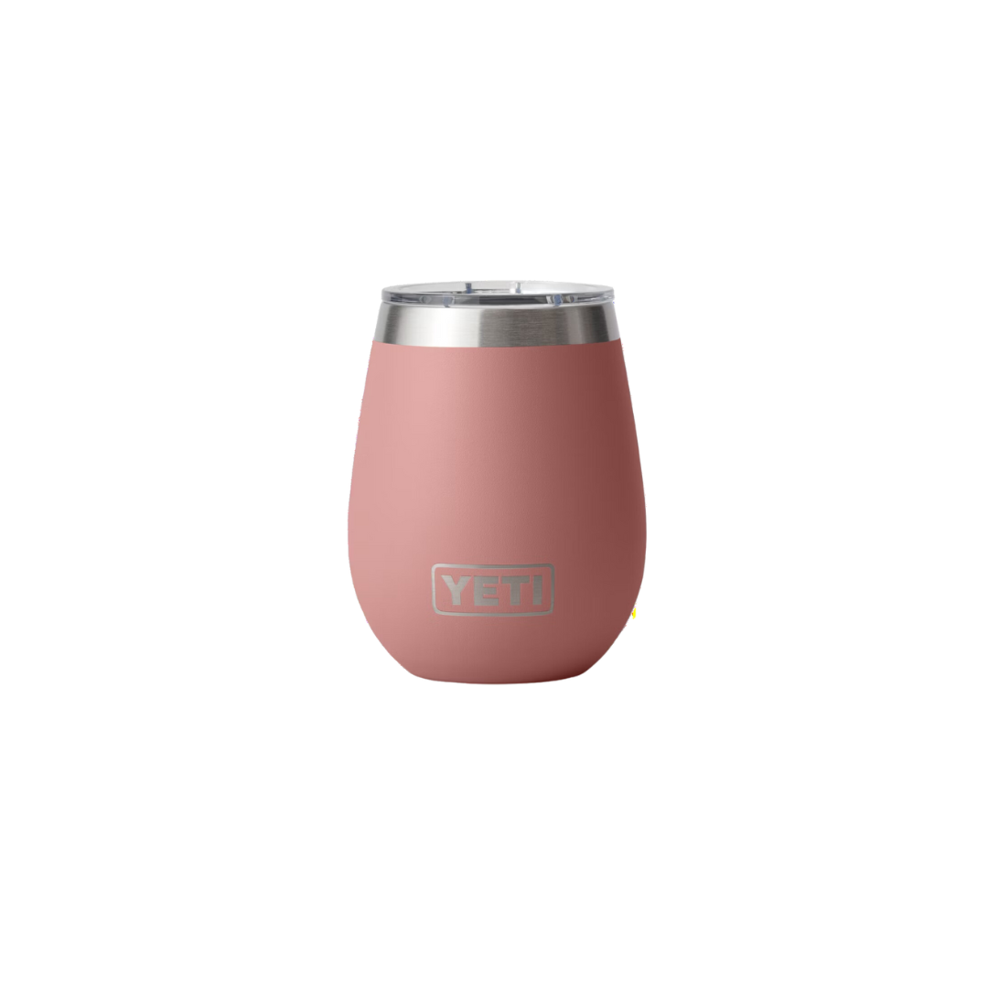 Yeti Rambler 10oz Sandstone Pink Wine Tumbler