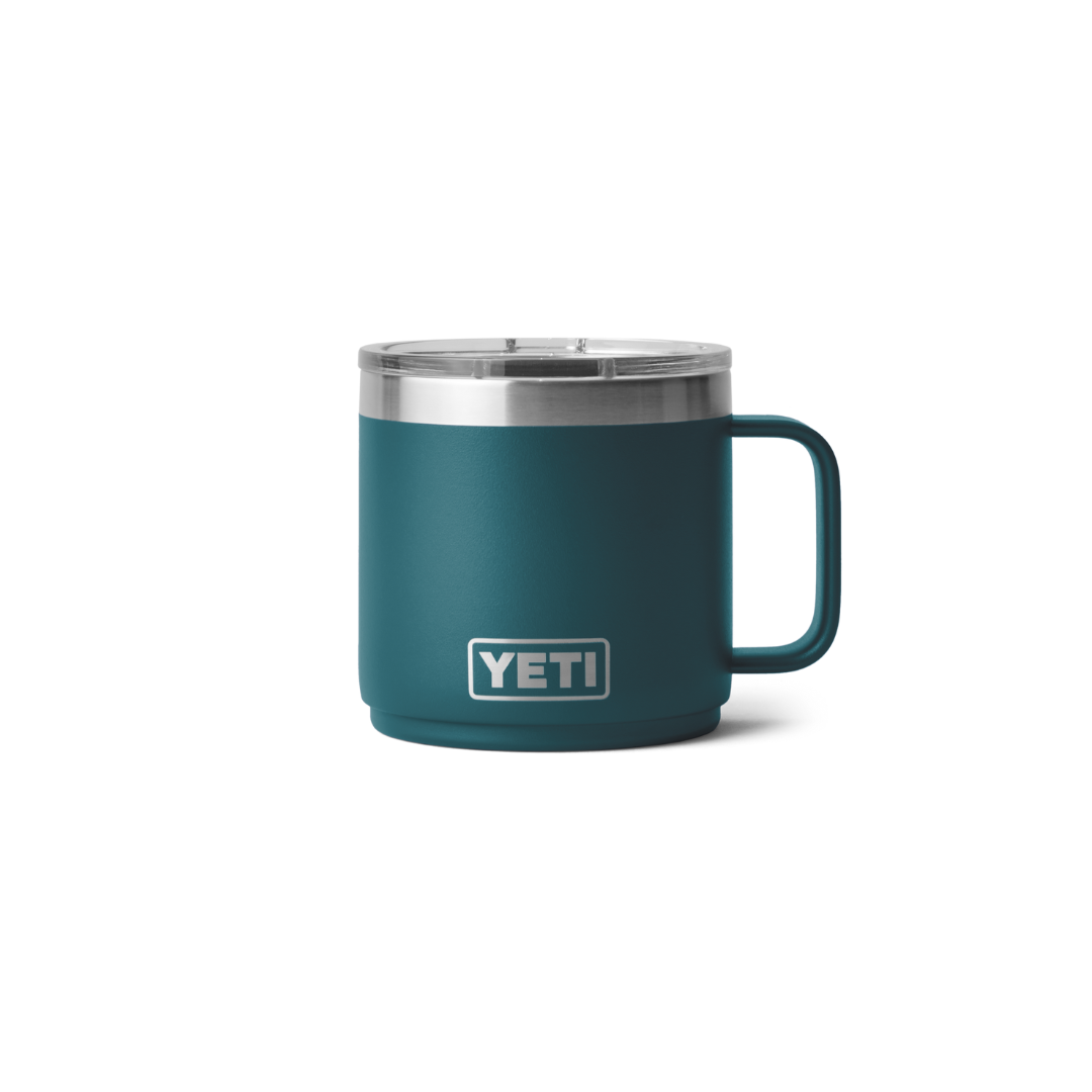 Yeti Rambler 14oz Agave Teal Stackable Mug