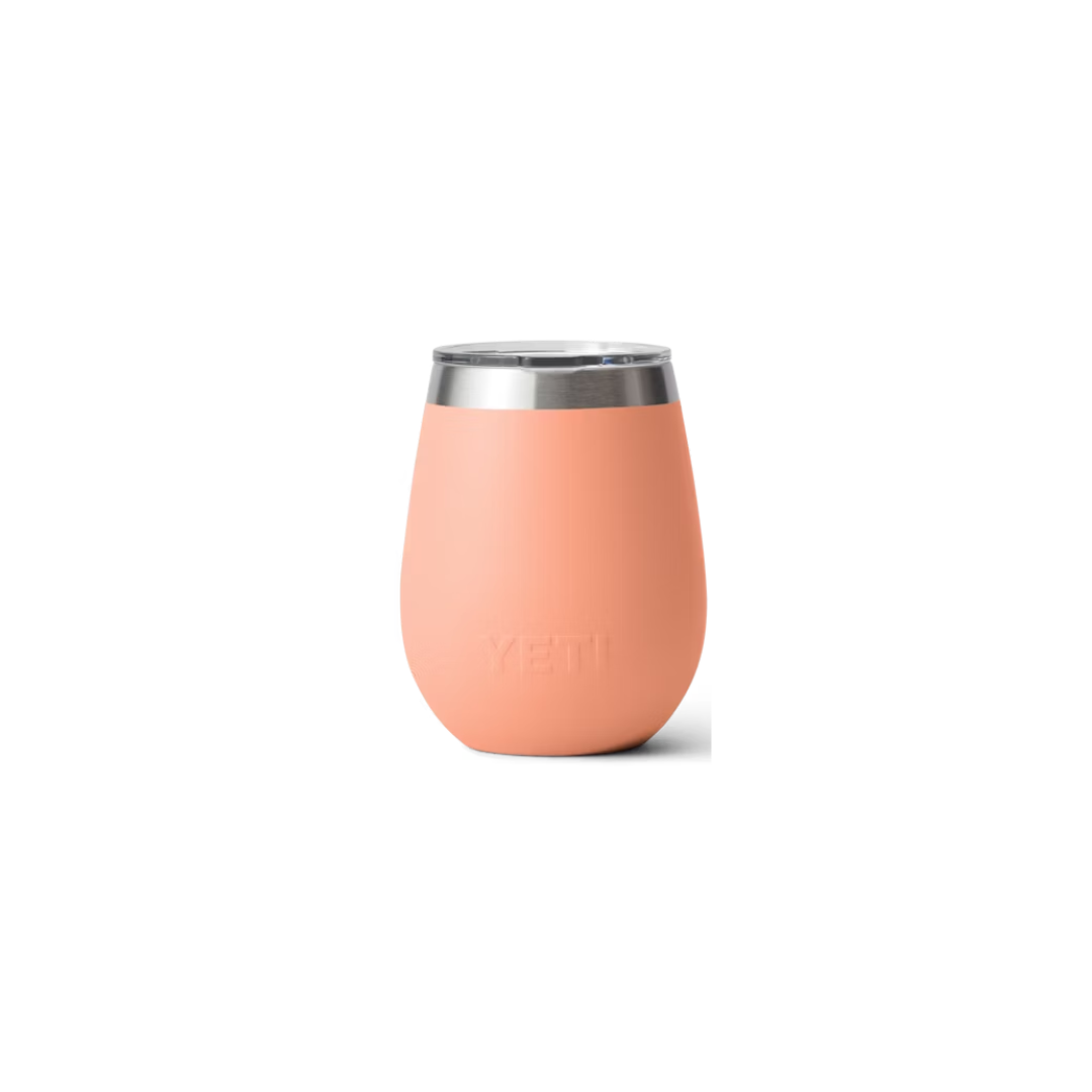 Yeti Rambler 10oz Magslider Lowcountry Peach Wine Tumbler