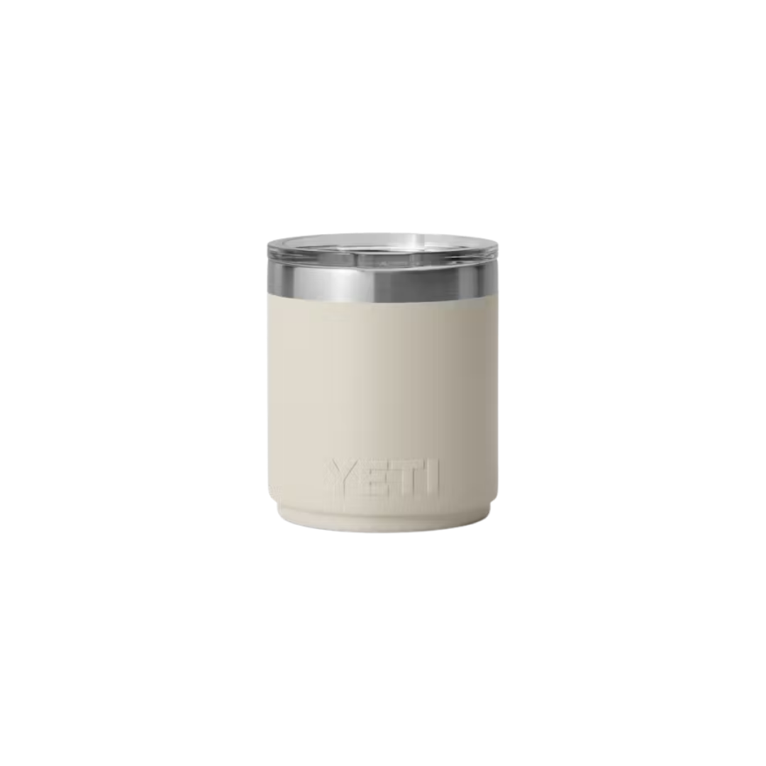 Yeti Rambler 10 Oz Drinkware Cape Taupe Stackable Lowball