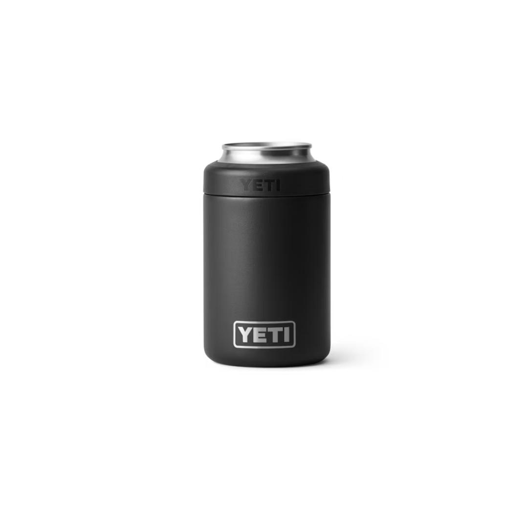 Yeti Rambler 12oz Black Can Cooler