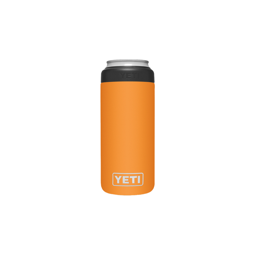Yeti Rambler King Crab Orange Stainless Steel Beverage Insulator