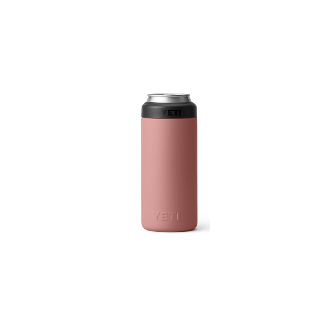 Rambler 12oz Colster Sandstone Pink Slim Can Cooler