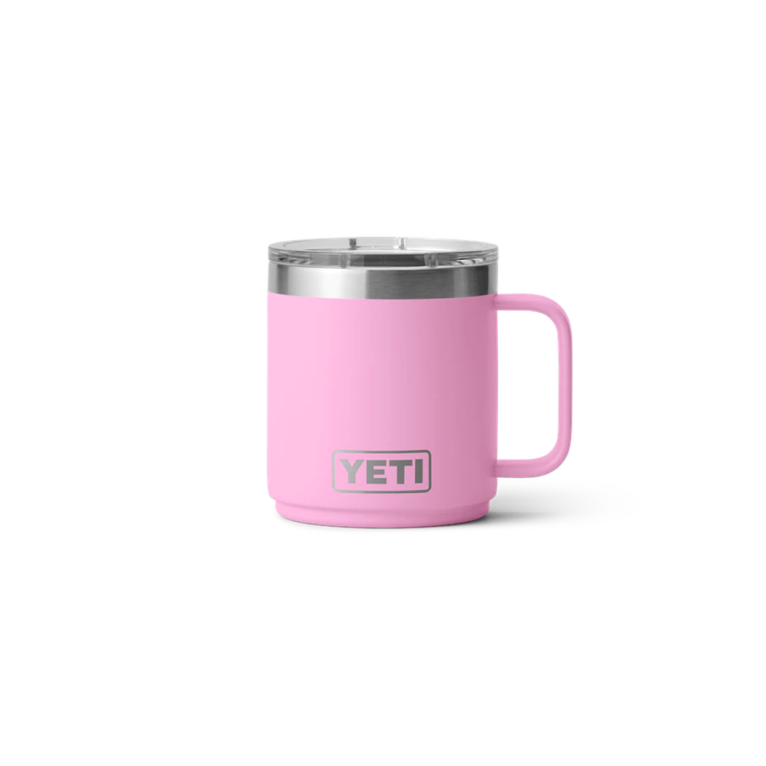Yeti Rambler 10oz Power Pink Stackable Mug