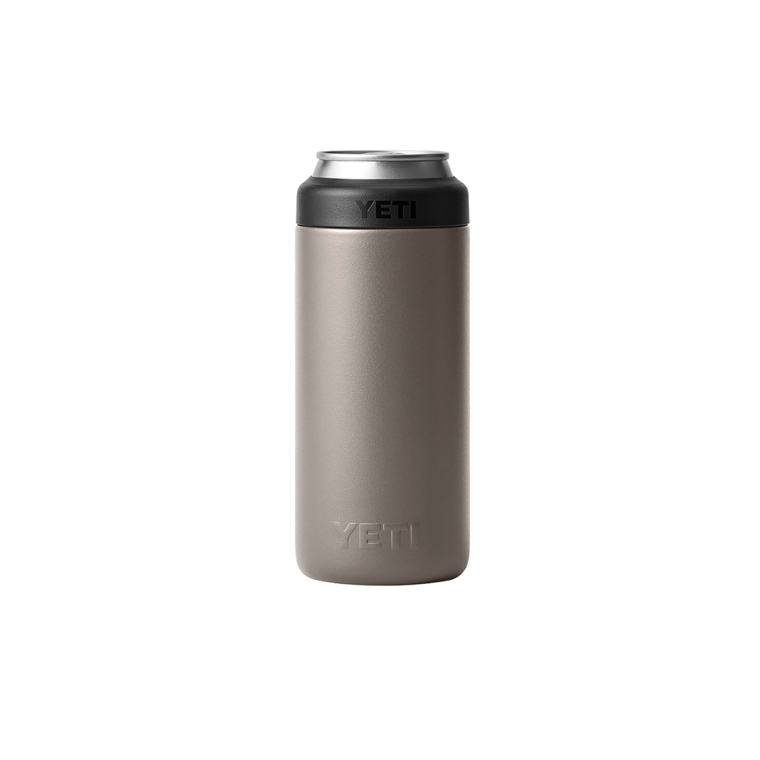 Yeti Rambler 12oz Tail Taupe Slim Can Cooler