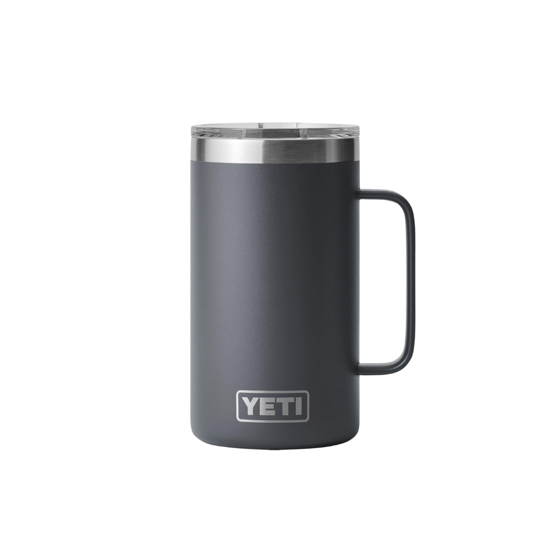 Yeti Rambler 24oz Charcoal Mug