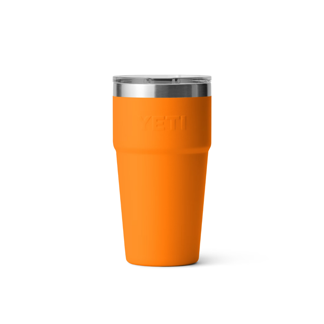 Yeti Rambler 20oz King Crab Orange Stackable Cup