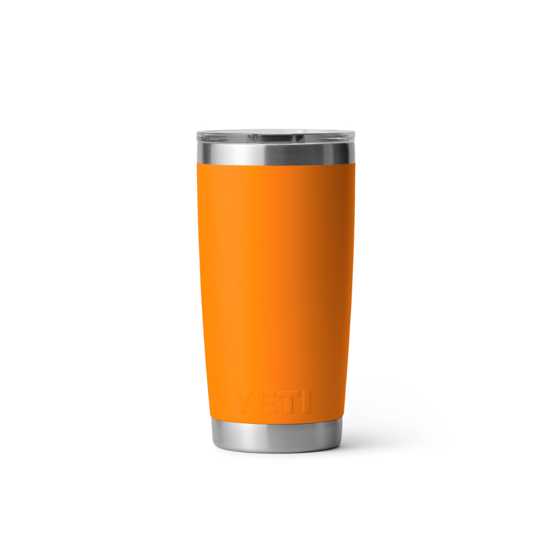 Yeti Rambler 20oz King Crab Orange Tumbler