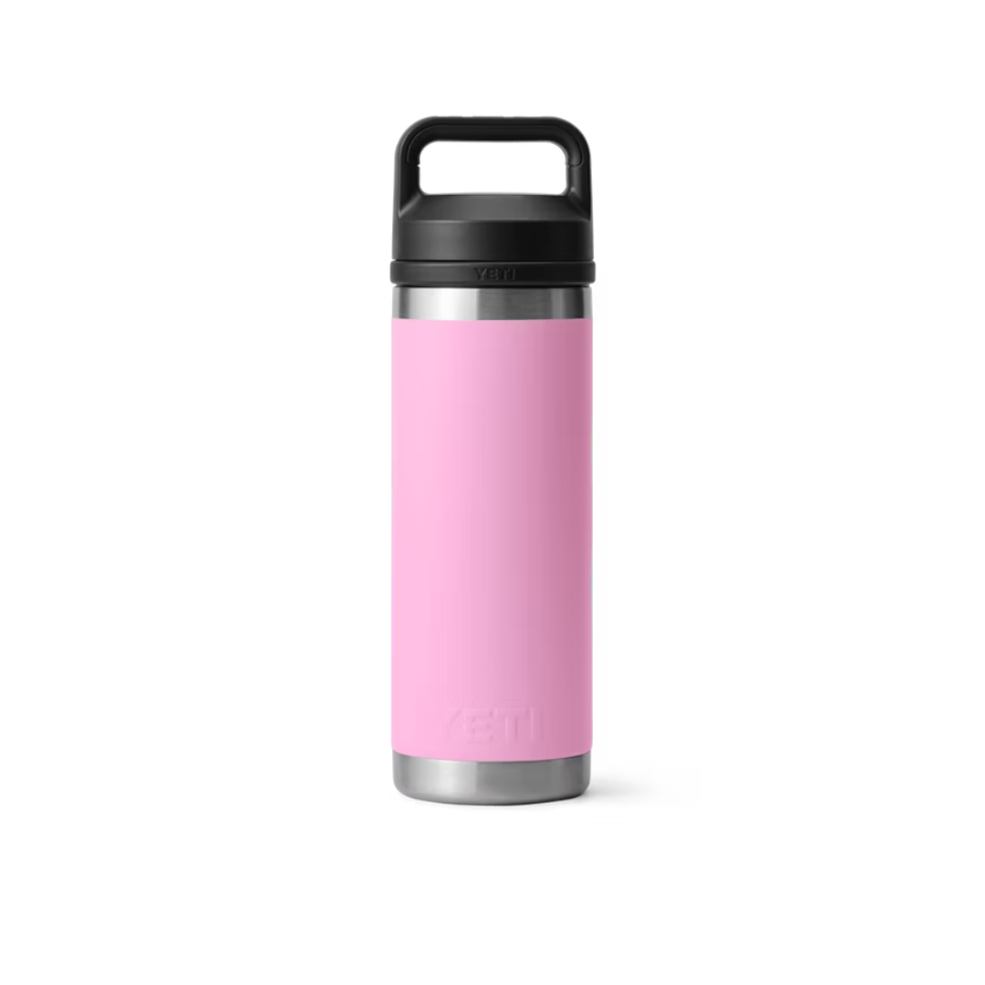 Yeti Rambler 18oz Power Pink Water Bottle