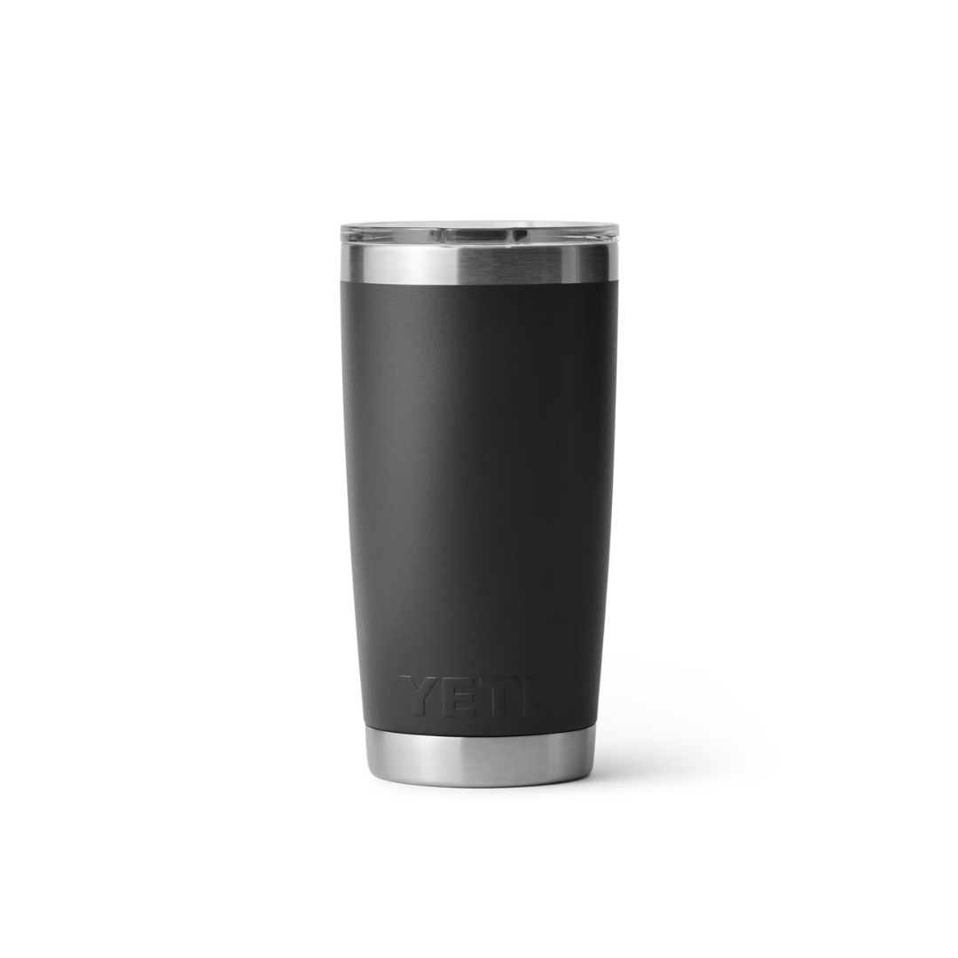 Yeti Rambler 20oz Black Tumbler