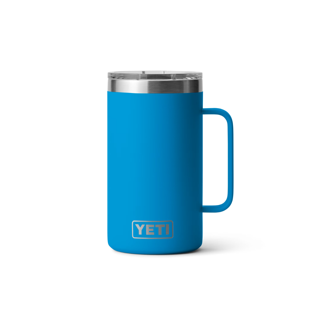 Yeti Rambler 24oz Big Wave Blue Mug