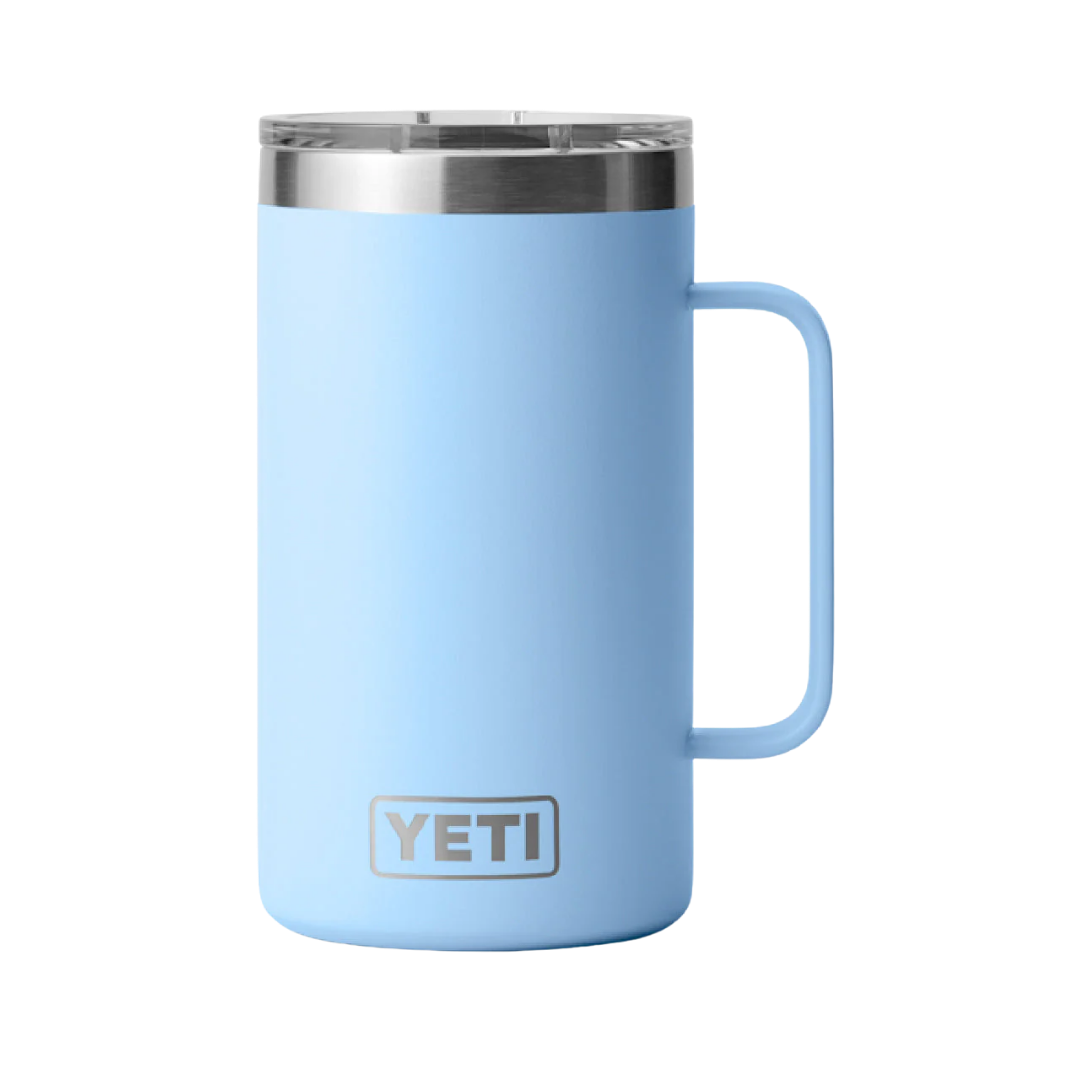 Yeti Rambler 24oz Magslider Big Sky Blue Mug