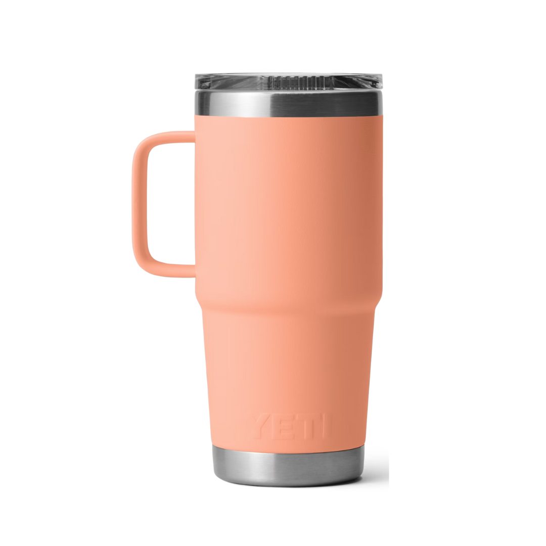 Yeti Rambler 20 Oz Stronghold Lowcountry Peach Travel Mug