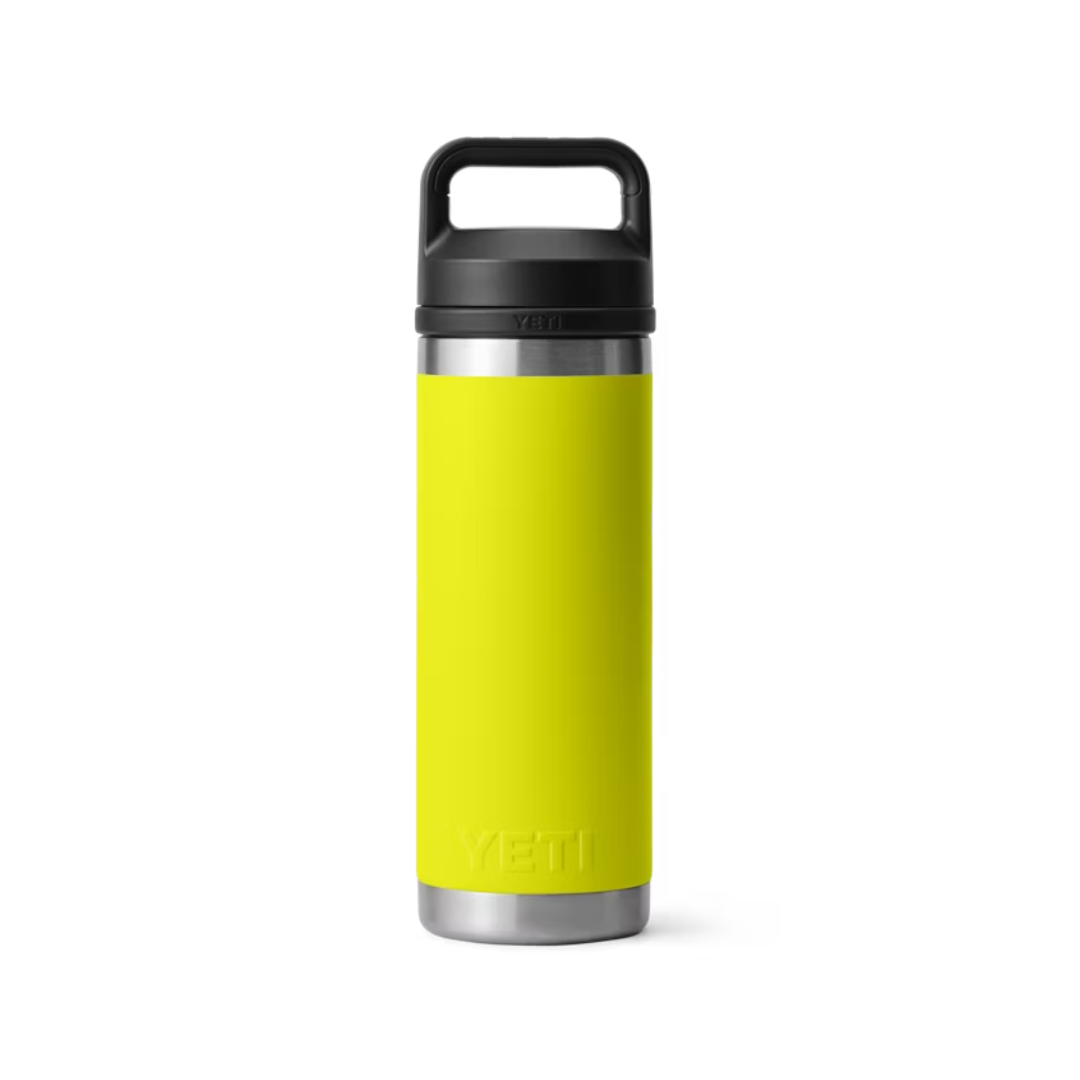 Yeti Rambler 18oz Firefly Yellow Water Bottle